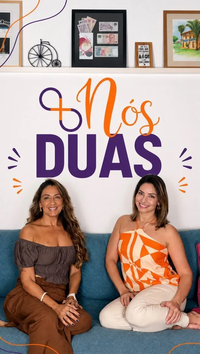 Mirelle Moschella e Kalinka Schutel no videocast Nós Duas